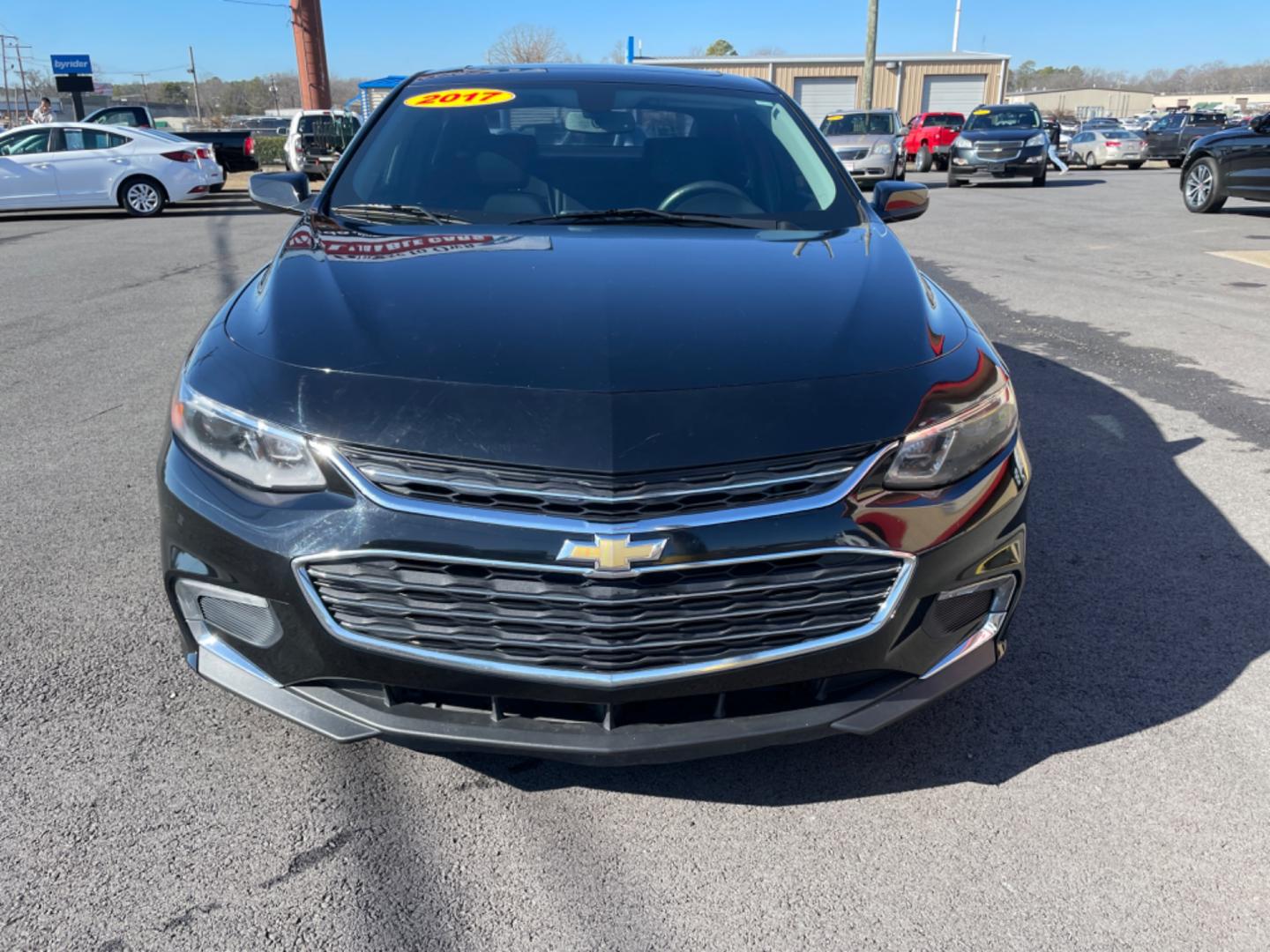 2017 Black Chevrolet Malibu (1G1ZH5SX0HF) with an 4-Cyl, Turbo, 2.0 Liter engine, Automatic, 9-Spd transmission, located at 8008 Warden Rd, Sherwood, AR, 72120, (501) 801-6100, 34.830078, -92.186684 - Photo#2